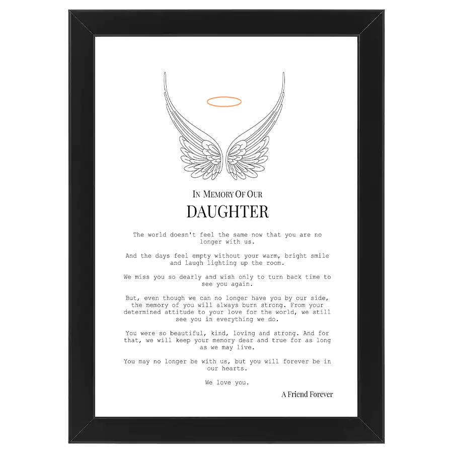 In Memory of Daughter