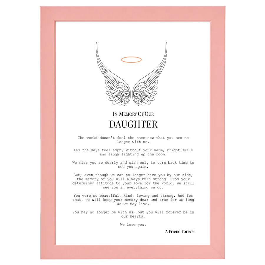 In Memory of Daughter