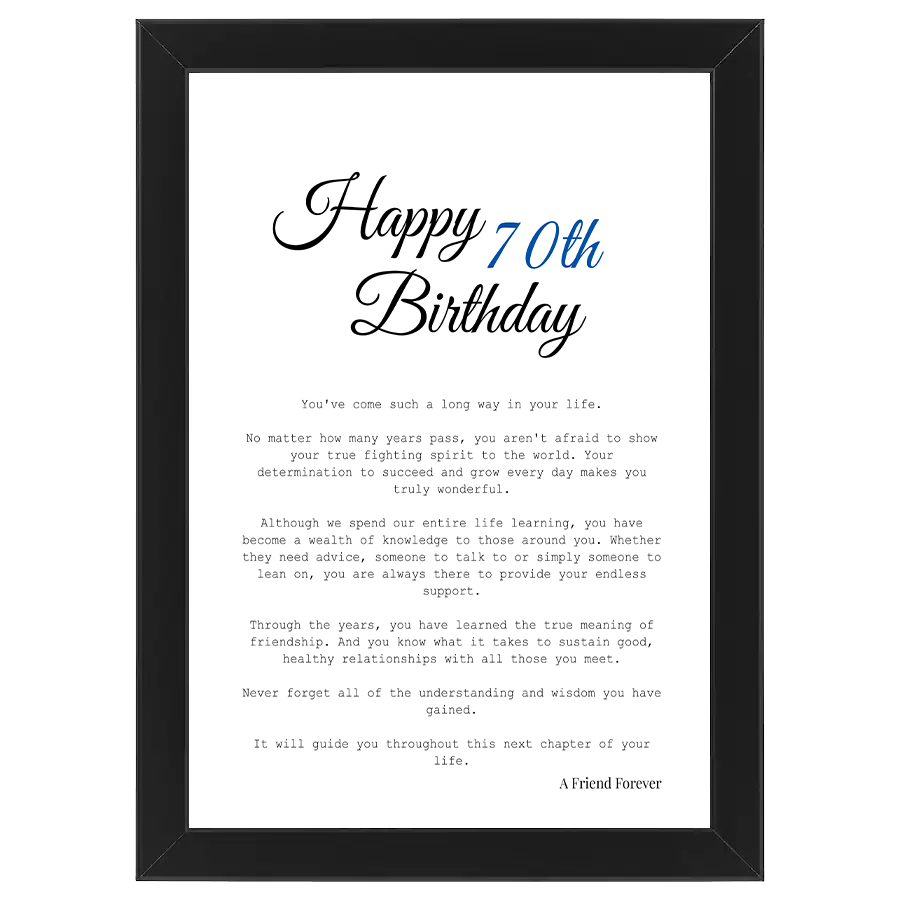 Birthday (70th)