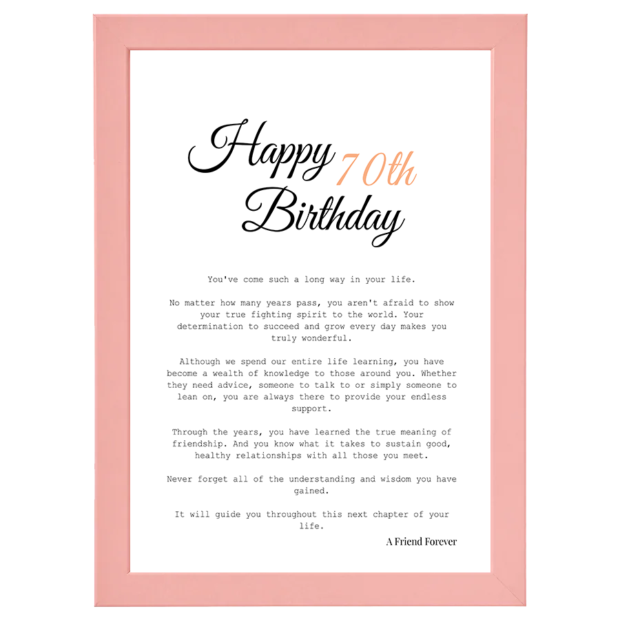 Birthday (70th)