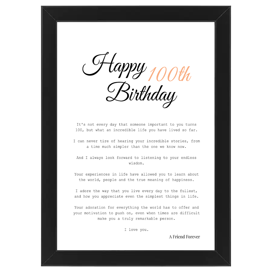 Birthday (100th)