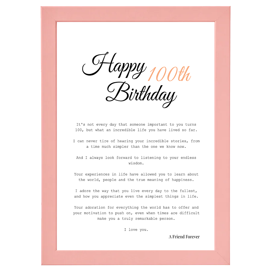 Birthday (100th)