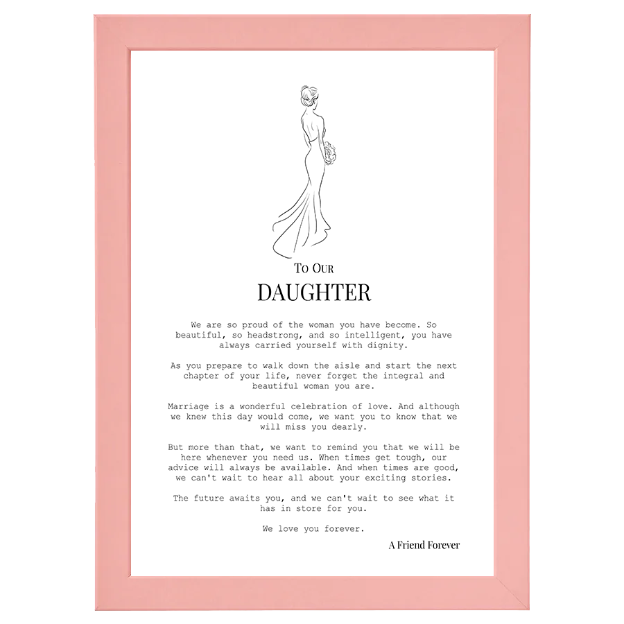 Daughter Bride (from Parents)