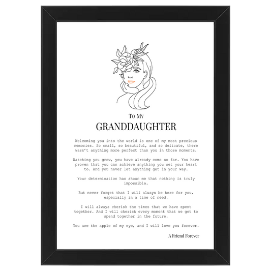 Granddaughter (from Grandmother)