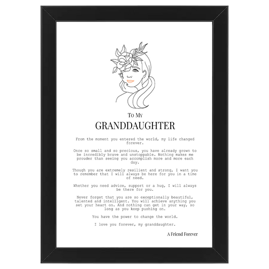 Granddaughter (from Grandfather)