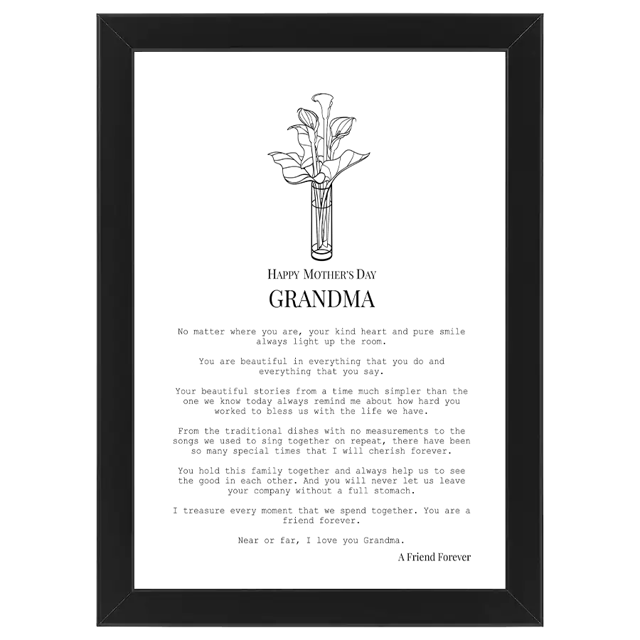Grandmother (Mother's Day Special)