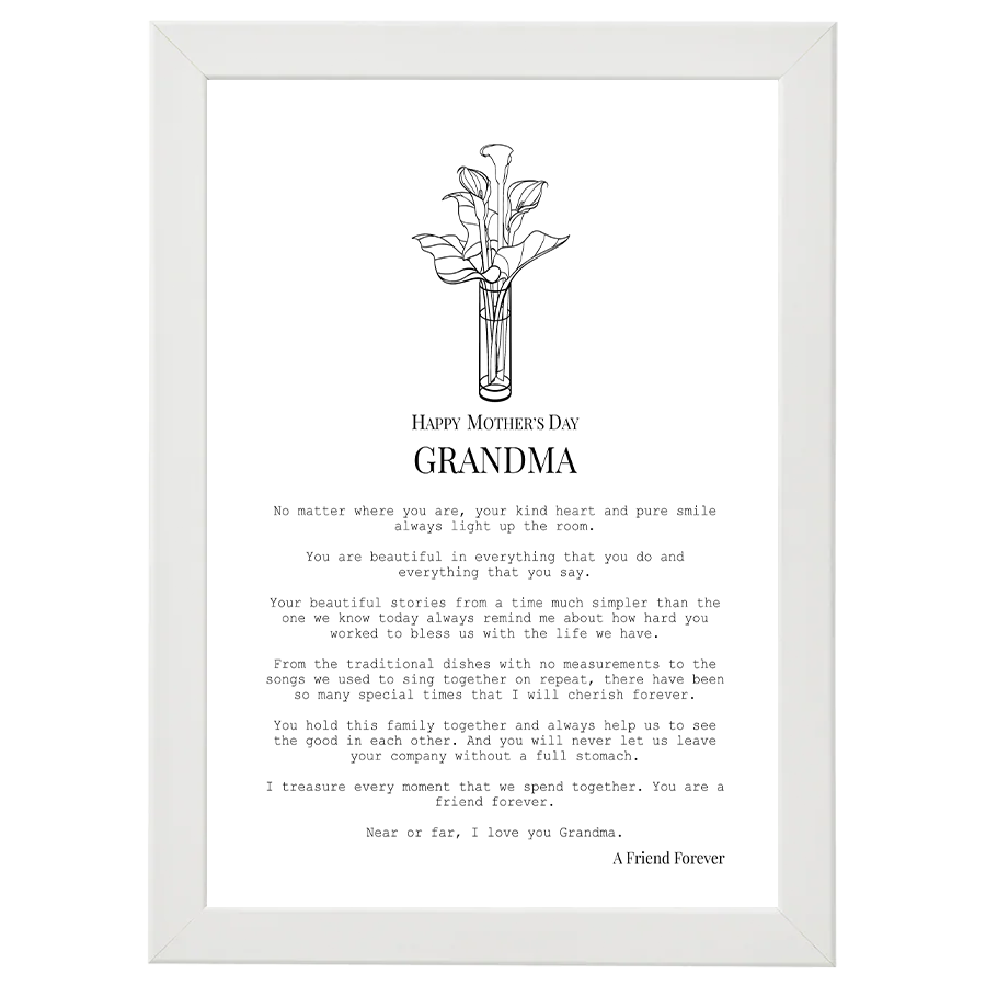Grandmother (Mother's Day Special)