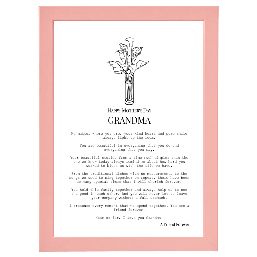 Grandmother (Mother's Day Special)