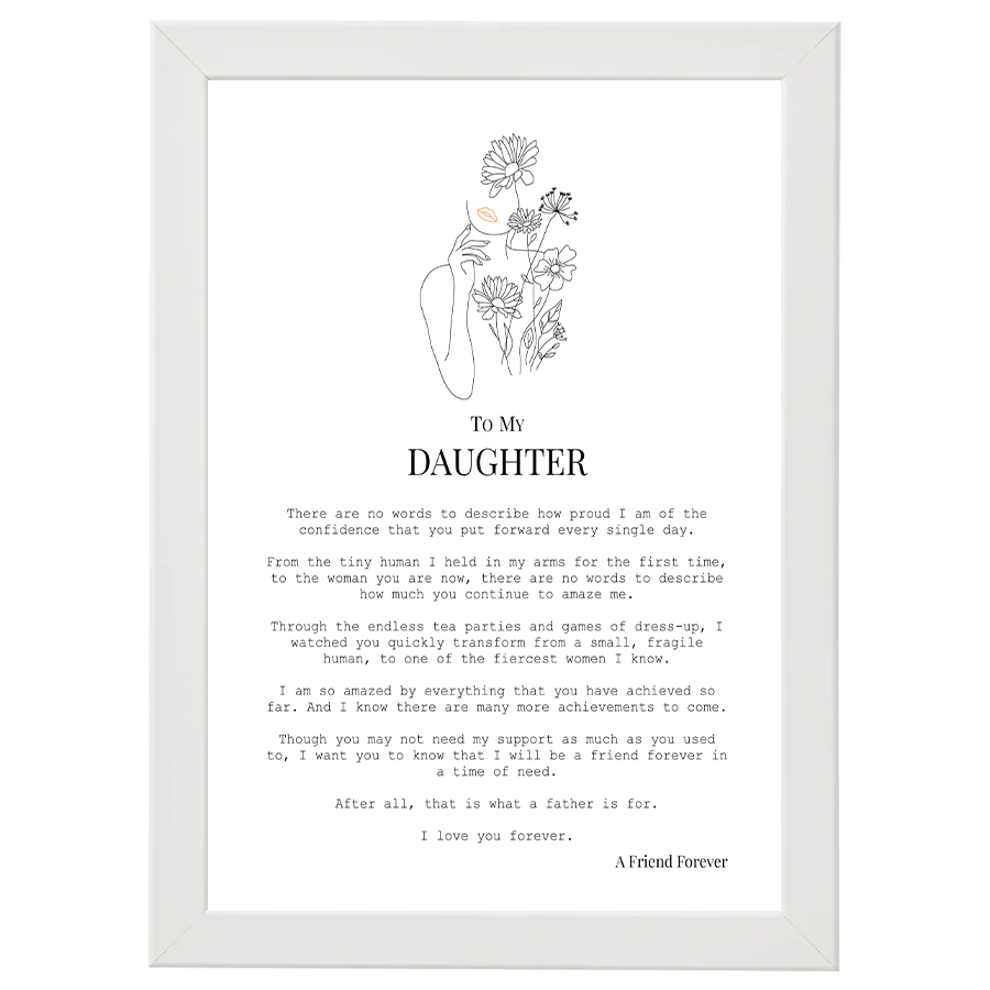 Adult Daughter (from Father)