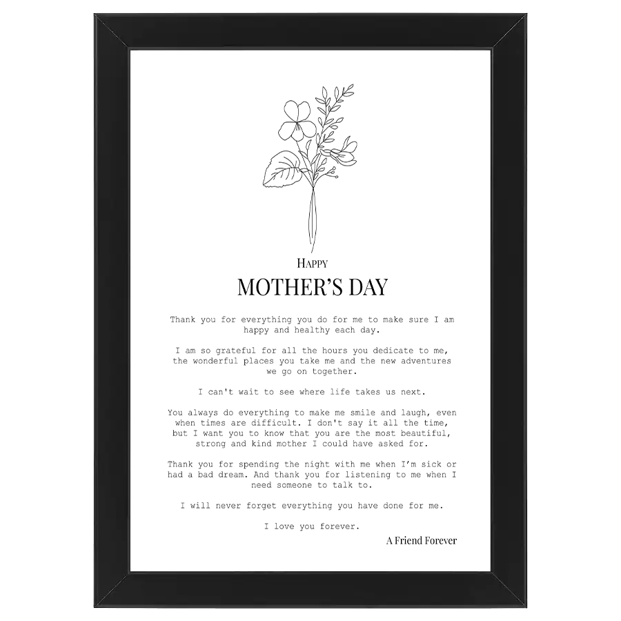 Mother's Day (from Child)