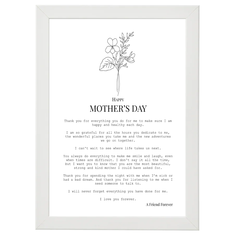 Mother's Day (from Child)