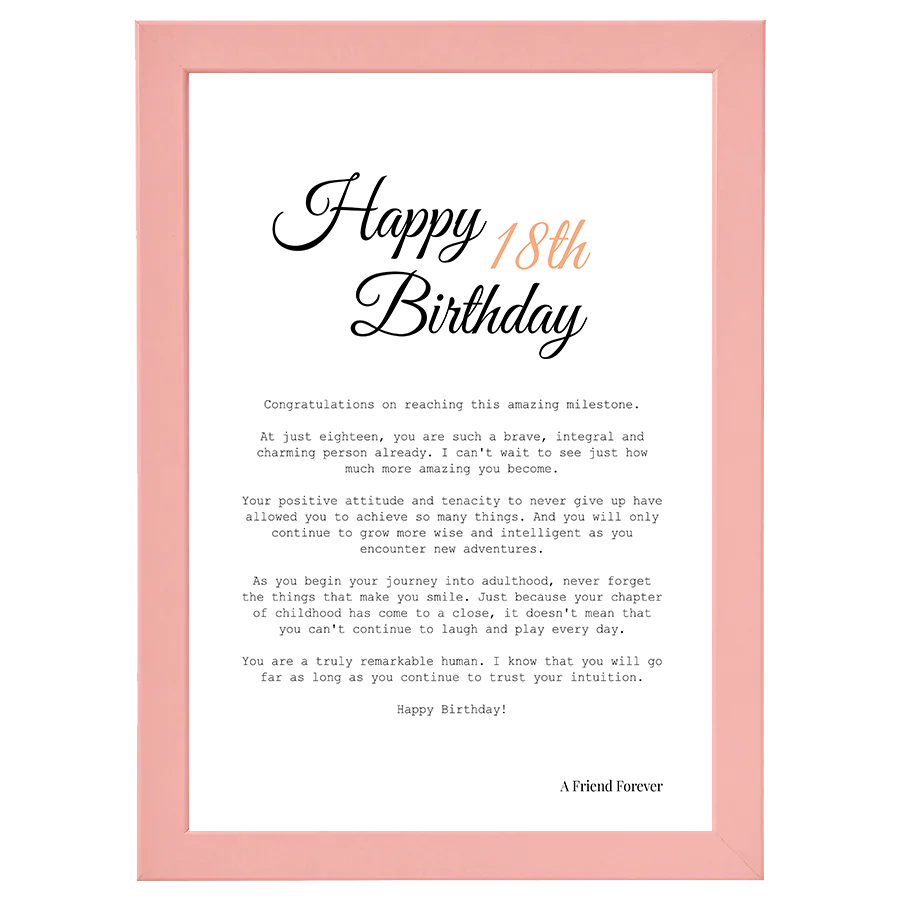 Birthday (18th)