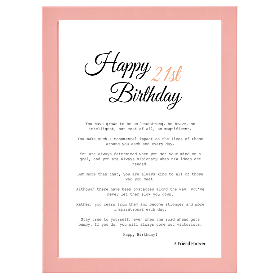 Birthday (21st)