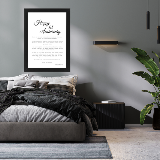 Wedding Anniversary (1st)