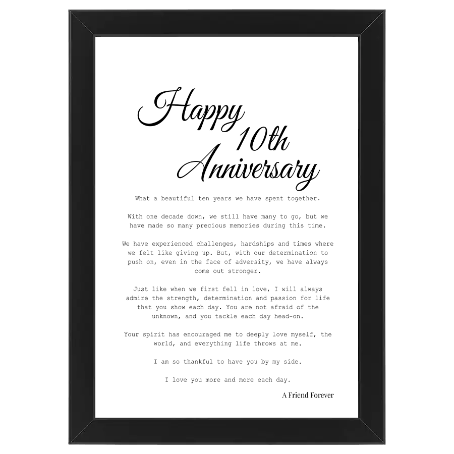 Wedding Anniversary (10th)