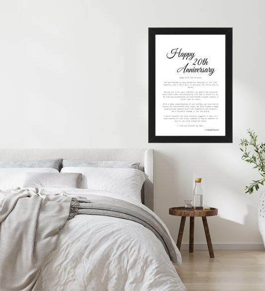 Wedding Anniversary (20th)