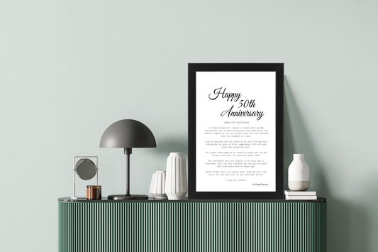 Wedding Anniversary (50th)