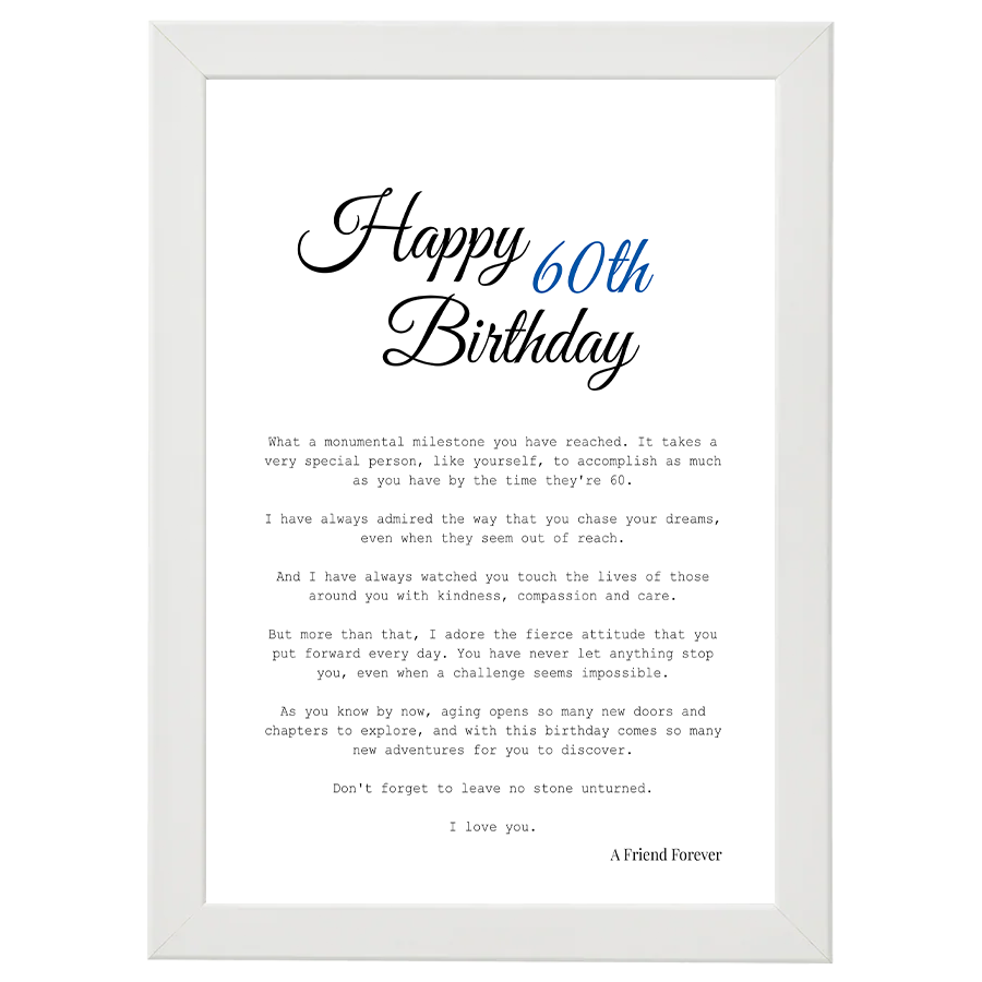 Birthday (60th)