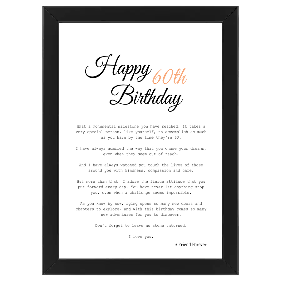 Birthday (60th)