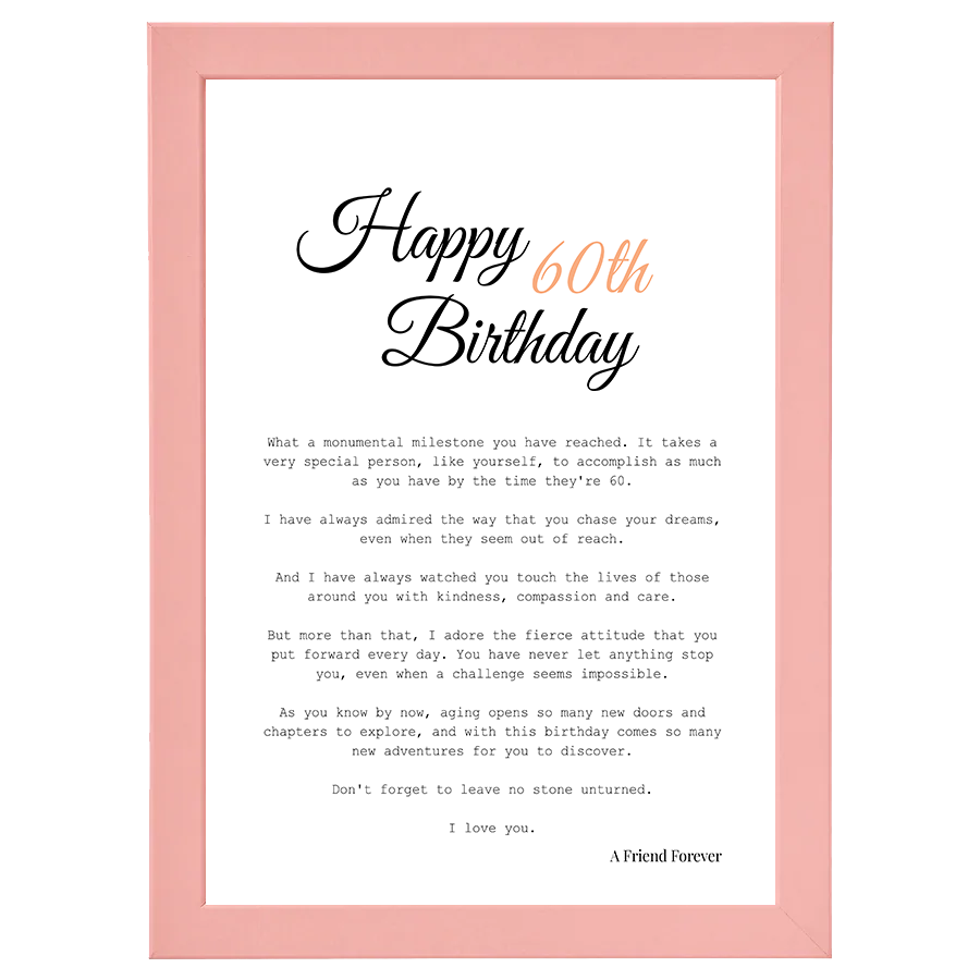 Birthday (60th)