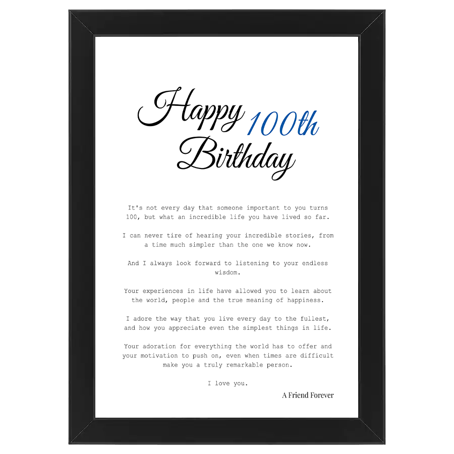 Birthday (100th)
