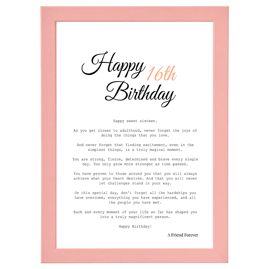 Birthday (16th)