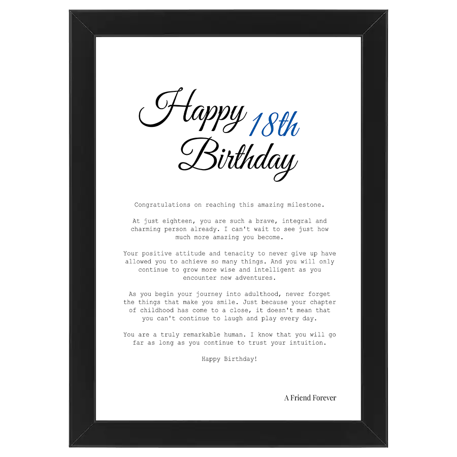 Birthday (18th)